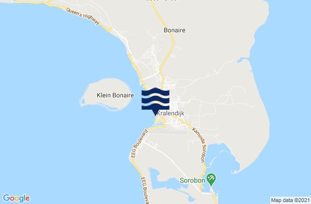 Dorp Tera Kora, Bonaire, Saint Eustatius and Saba 潮水