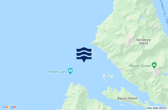 Doubtful Sound/Patea, New Zealand潮水