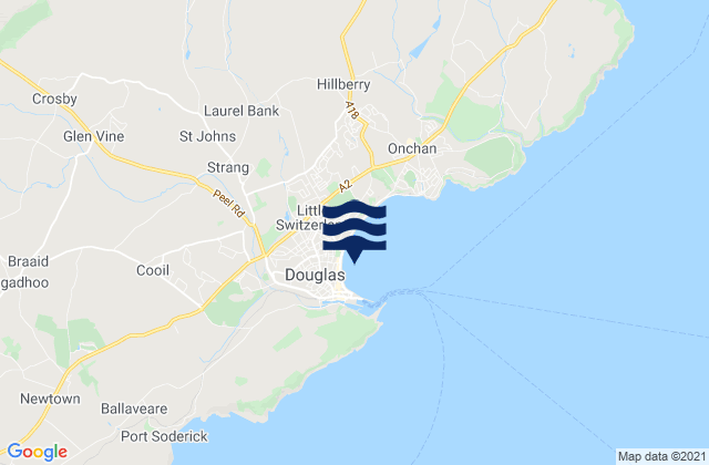Douglas, Isle of Man潮水