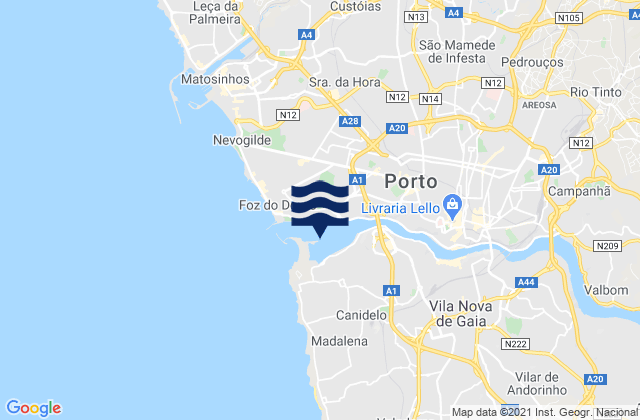 Douro, Portugal潮水