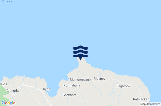 Downpatrick Head, Ireland潮水