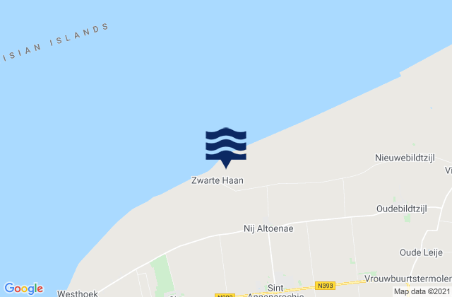 Dronryp, Netherlands潮水