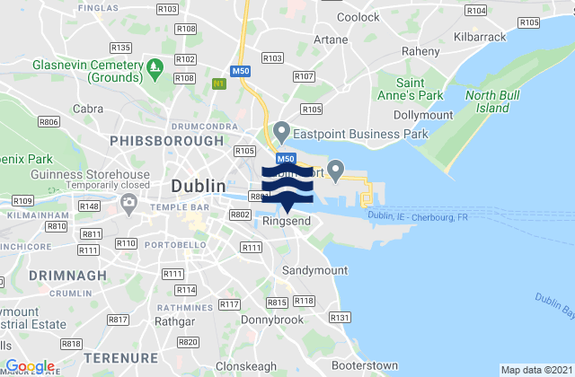 Dublin, Ireland潮水