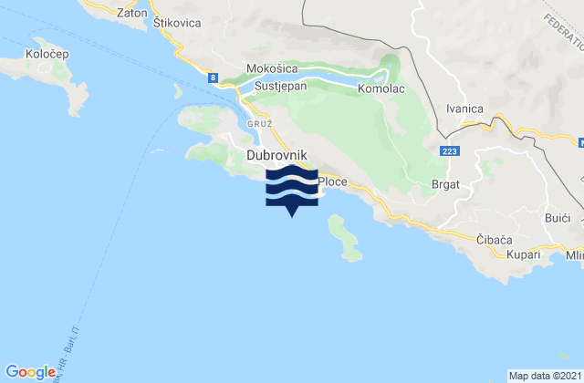 Dubrovnik (Ragusa), Croatia潮水