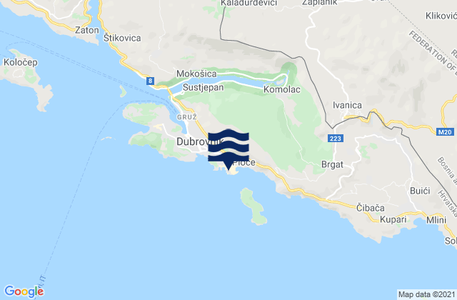 Dubrovnik, Croatia潮水