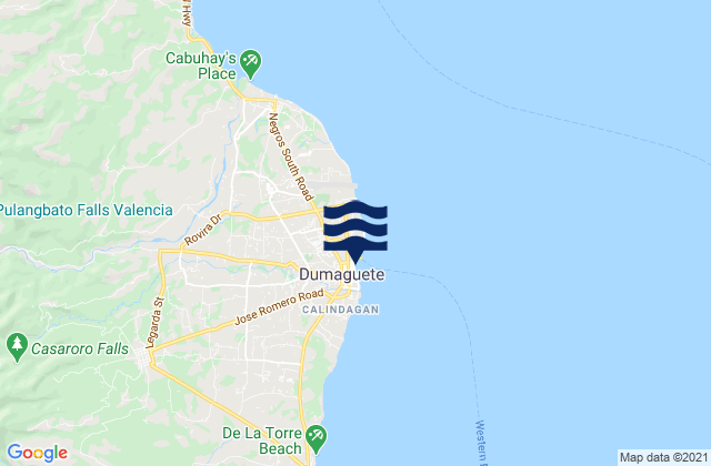 Dumaguete, Philippines潮水