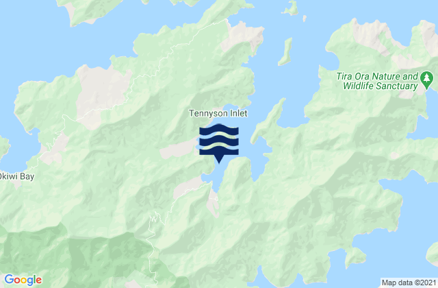 Duncan Bay, New Zealand潮水