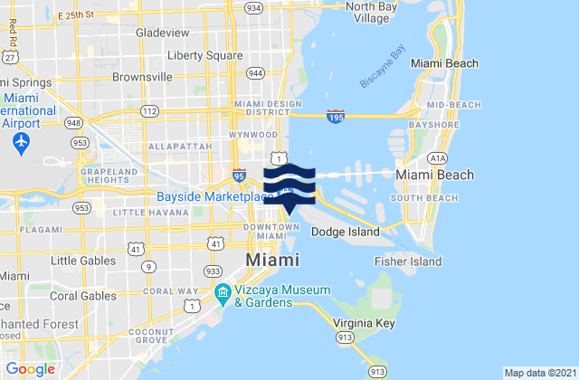 Dunes Hotel (Miami), United States潮水