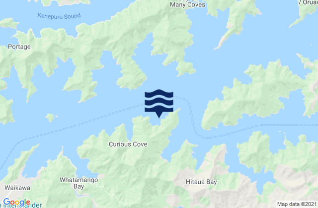 East Bay, New Zealand潮水