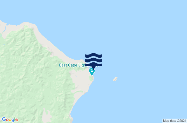 East Cape, New Zealand潮水