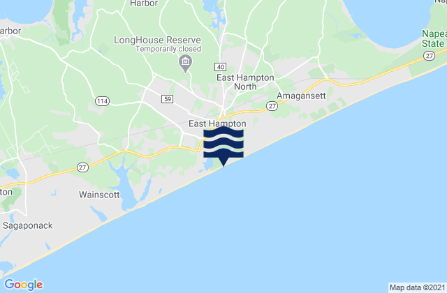 East Hampton North, United States潮水