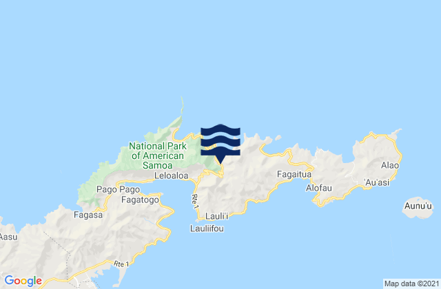 Eastern District, American Samoa潮水