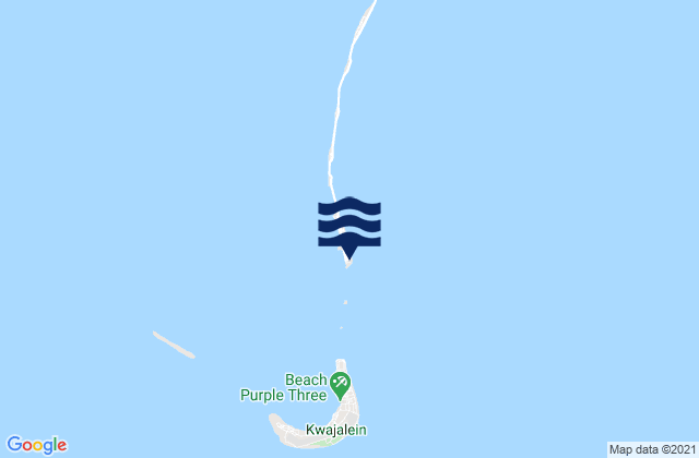 Ebaye, Marshall Islands潮水