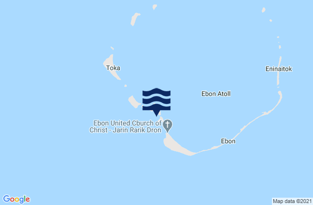 Ebon (Boston) Atoll, Kiribati潮水