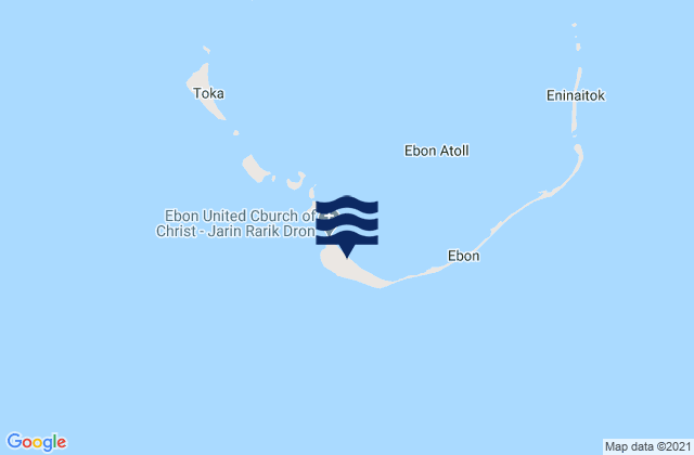 Ebon, Marshall Islands潮水