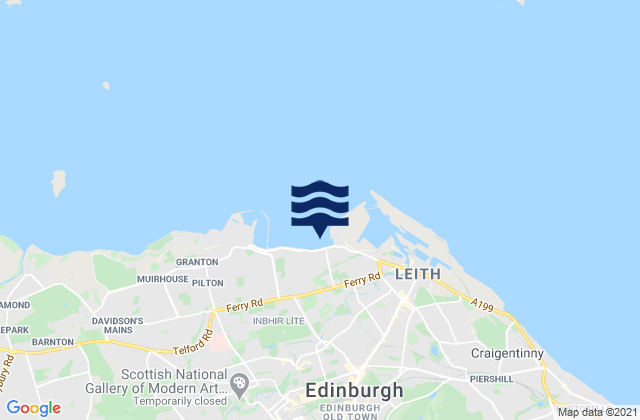 Edinburgh, United Kingdom潮水