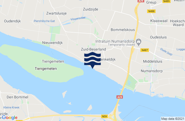 Eemhaven, Netherlands潮水