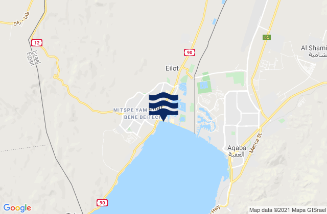 Eilat, Israel潮水