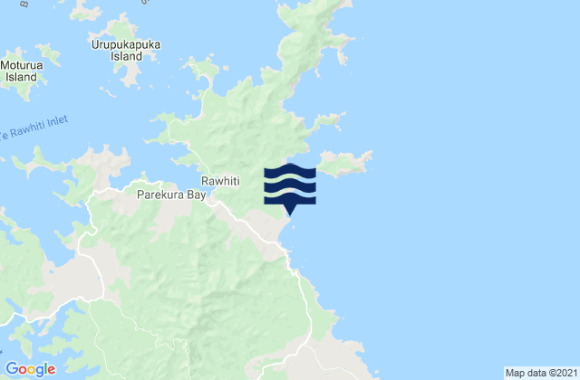 Elliot Bay, New Zealand潮水