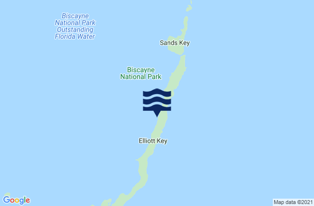Elliott Key Harbor (Elliott Key Biscayne Bay), United States潮水