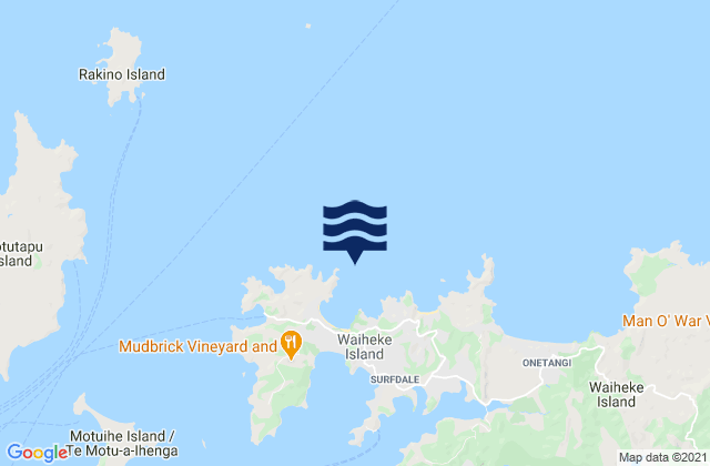 Enclosure Bay, New Zealand潮水