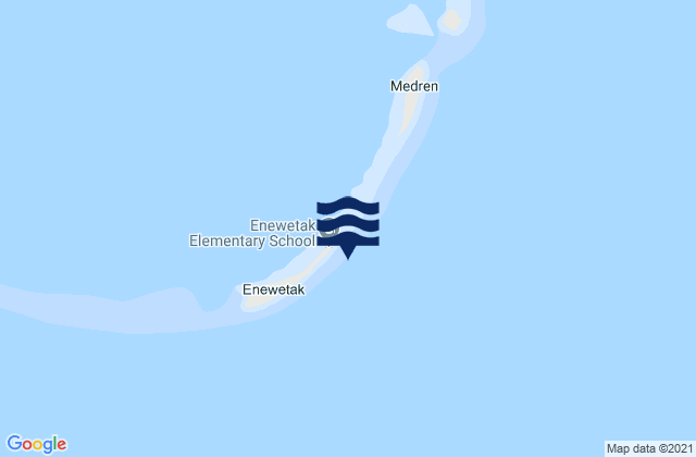 Enewetak, Micronesia潮水