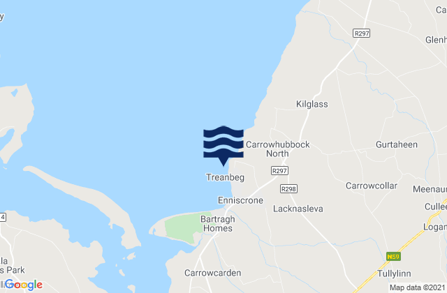 Enniscrone, Ireland潮水