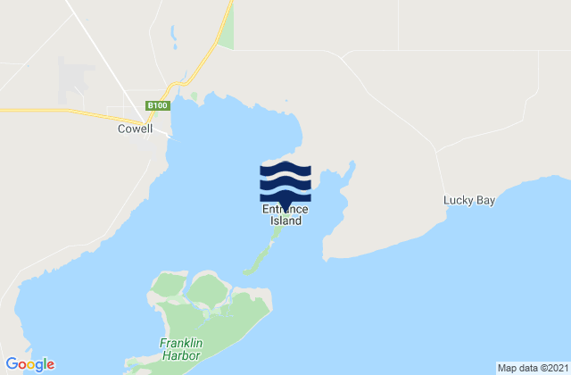 Entrance Island, Australia潮水