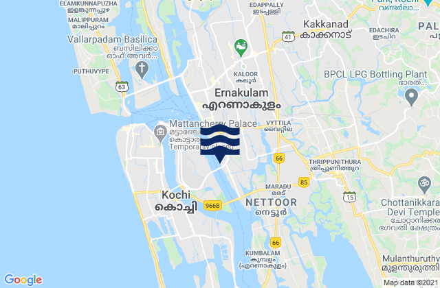 Ernākulam, India潮水