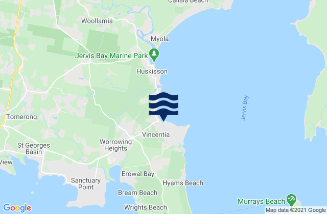 Erowal Bay, Australia潮水