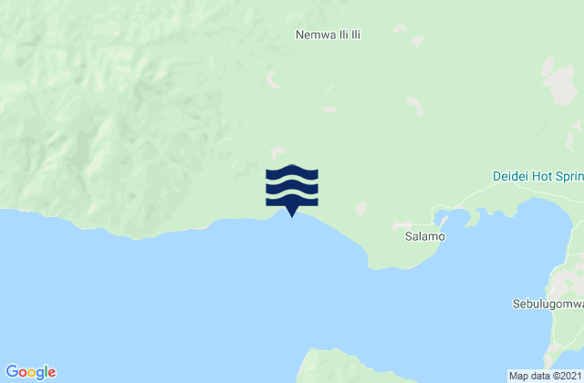 Esa’ala, Papua New Guinea潮水