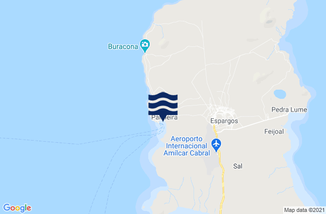Espargos, Cabo Verde潮水