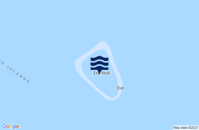 Ettal, Micronesia潮水