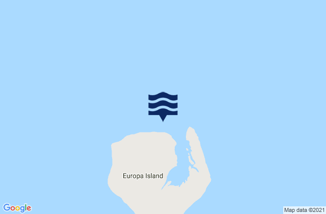 Europa Island, French Southern Territories潮水