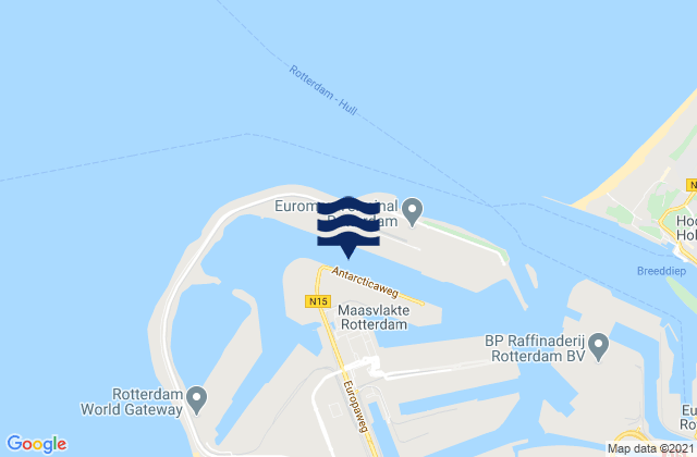 Europahaven, Netherlands潮水
