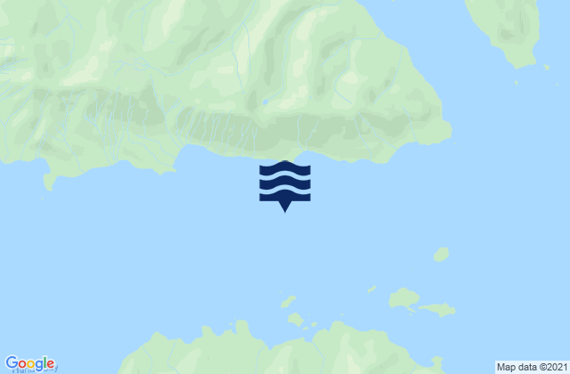 Eva Islands, United States潮水