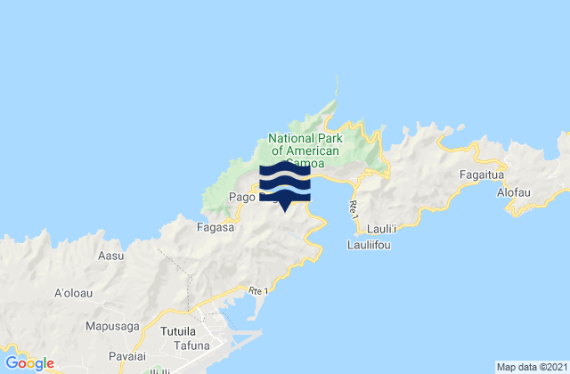 Fagatogo, American Samoa潮水