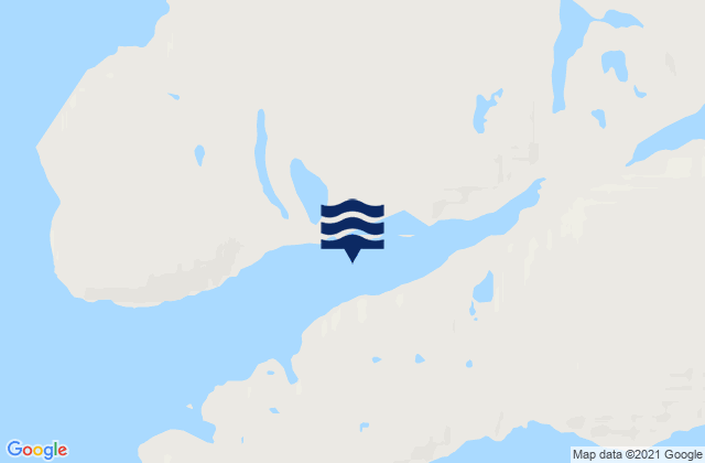 False Strait, Canada潮水
