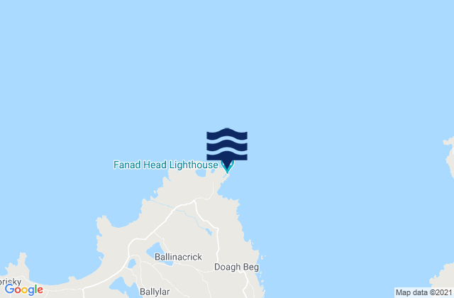 Fanad Head, Ireland潮水