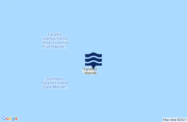 Farallon Island, United States潮水