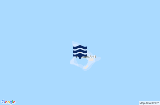 Faraulep, Micronesia潮水