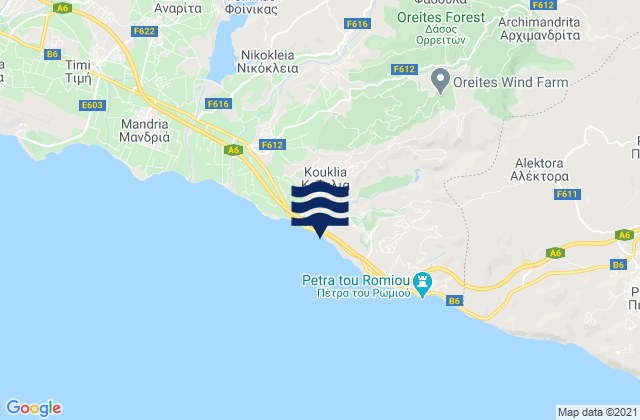 Fasoúla, Cyprus潮水