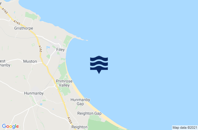 Filey Bay, United Kingdom潮水