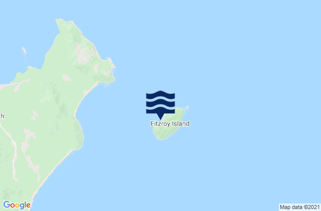 Fitzroy Island, Australia潮水