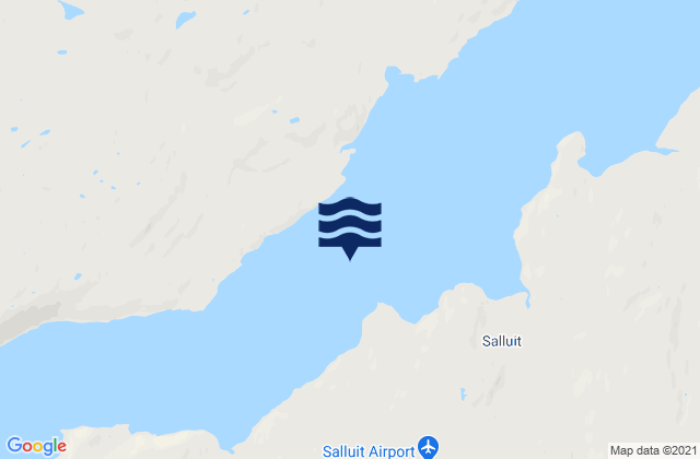 Fjord de Salluit, Canada潮水