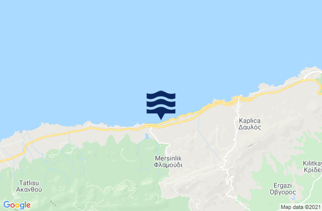 Flamoúdi, Cyprus潮水