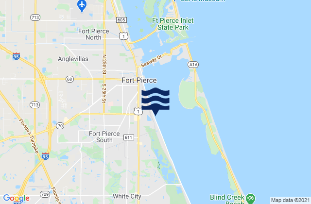 Fort Pierce South, United States潮水