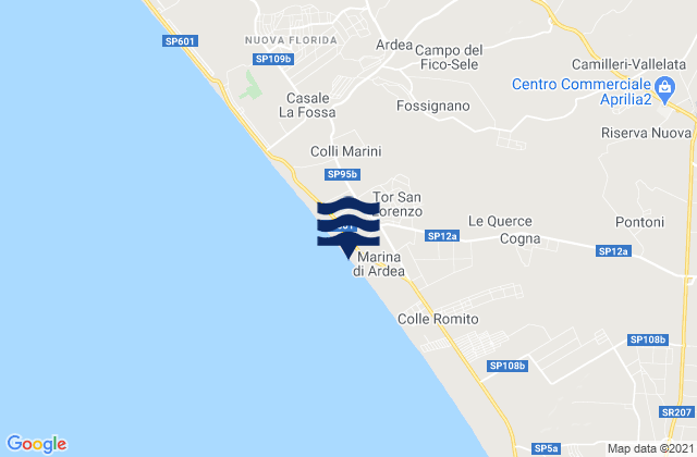 Fossignano, Italy潮水