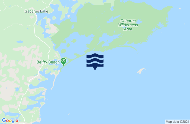 Fourchu Bay, Canada潮水