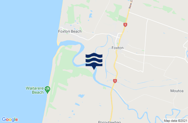 Foxton, New Zealand潮水